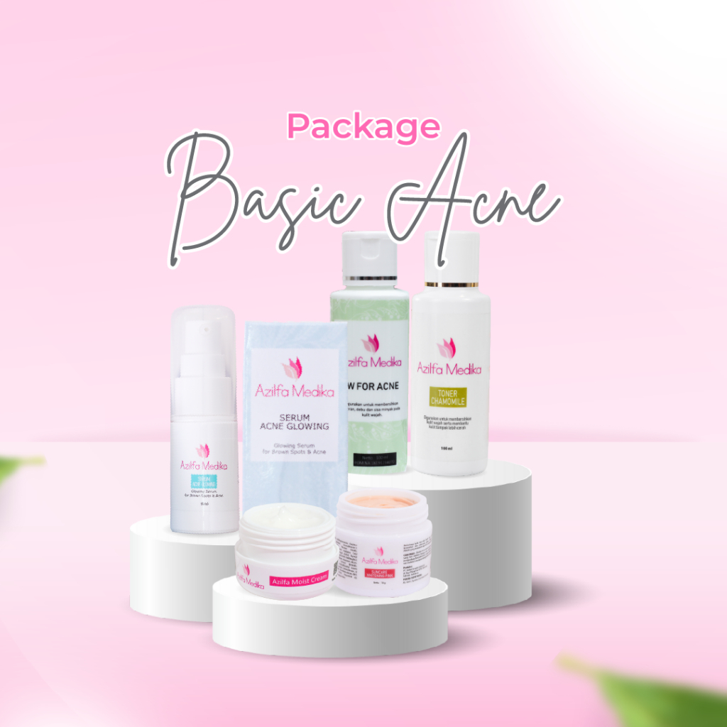 Azilfa Medika Acne Cream Package / Paket Krim untuk Jerawat