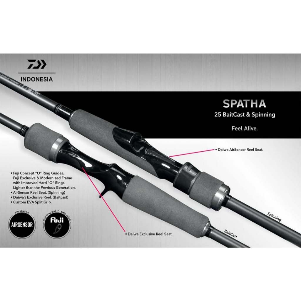 Rod Daiwa Spatha 2025 Spinning / Joran Pancing