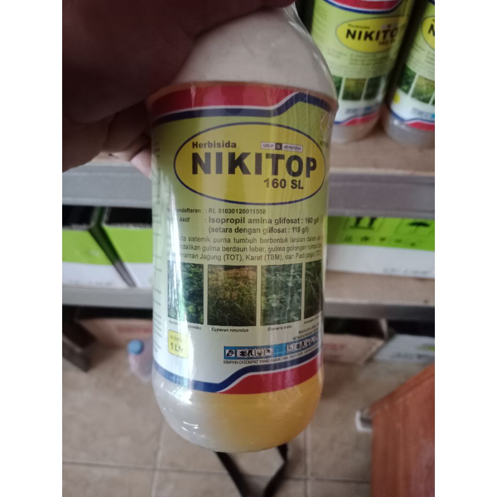 HERBISIDA NIKITOP 160SL 1 LITER
