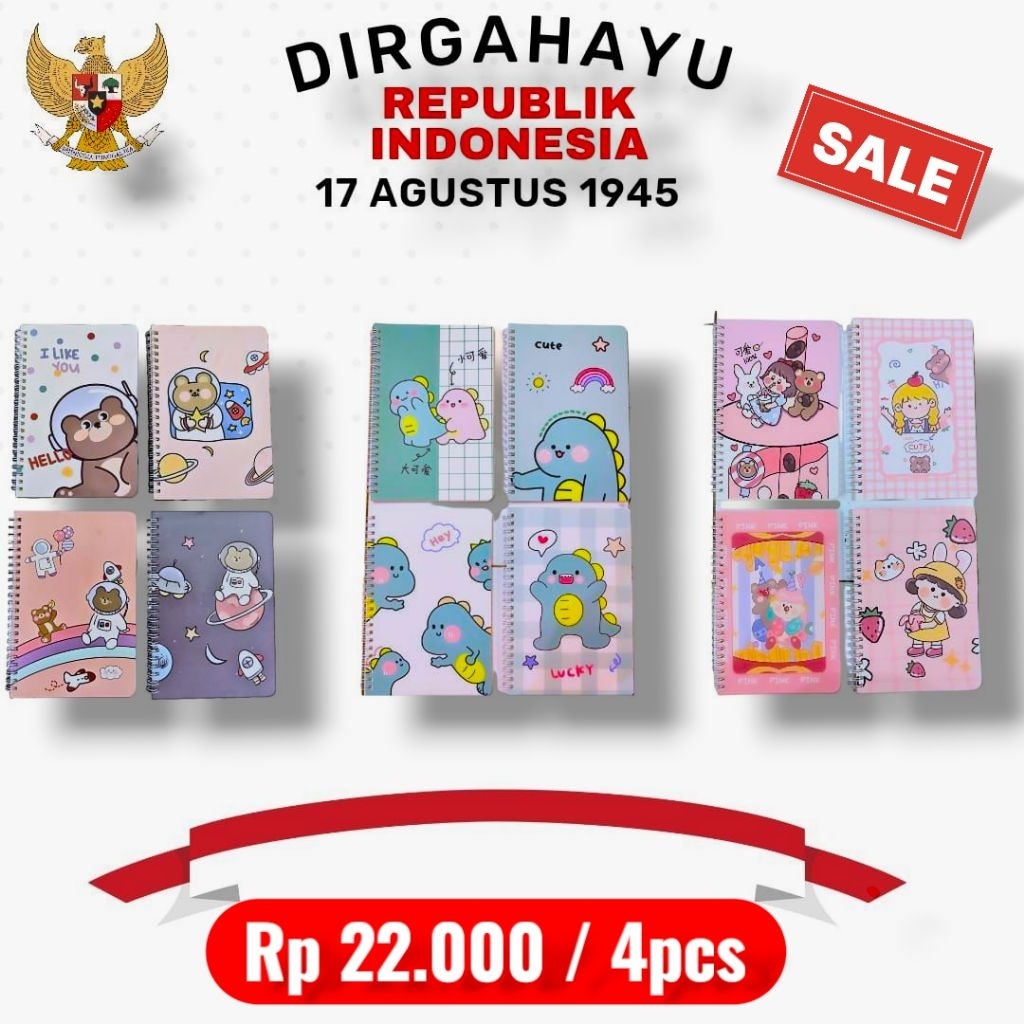 

Buku tulis A5 / Notebook