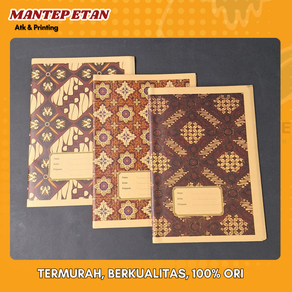 

SAMPUL BUKU TULIS BATIK COKLAT KWARTO SILVERHORSE SAMSON