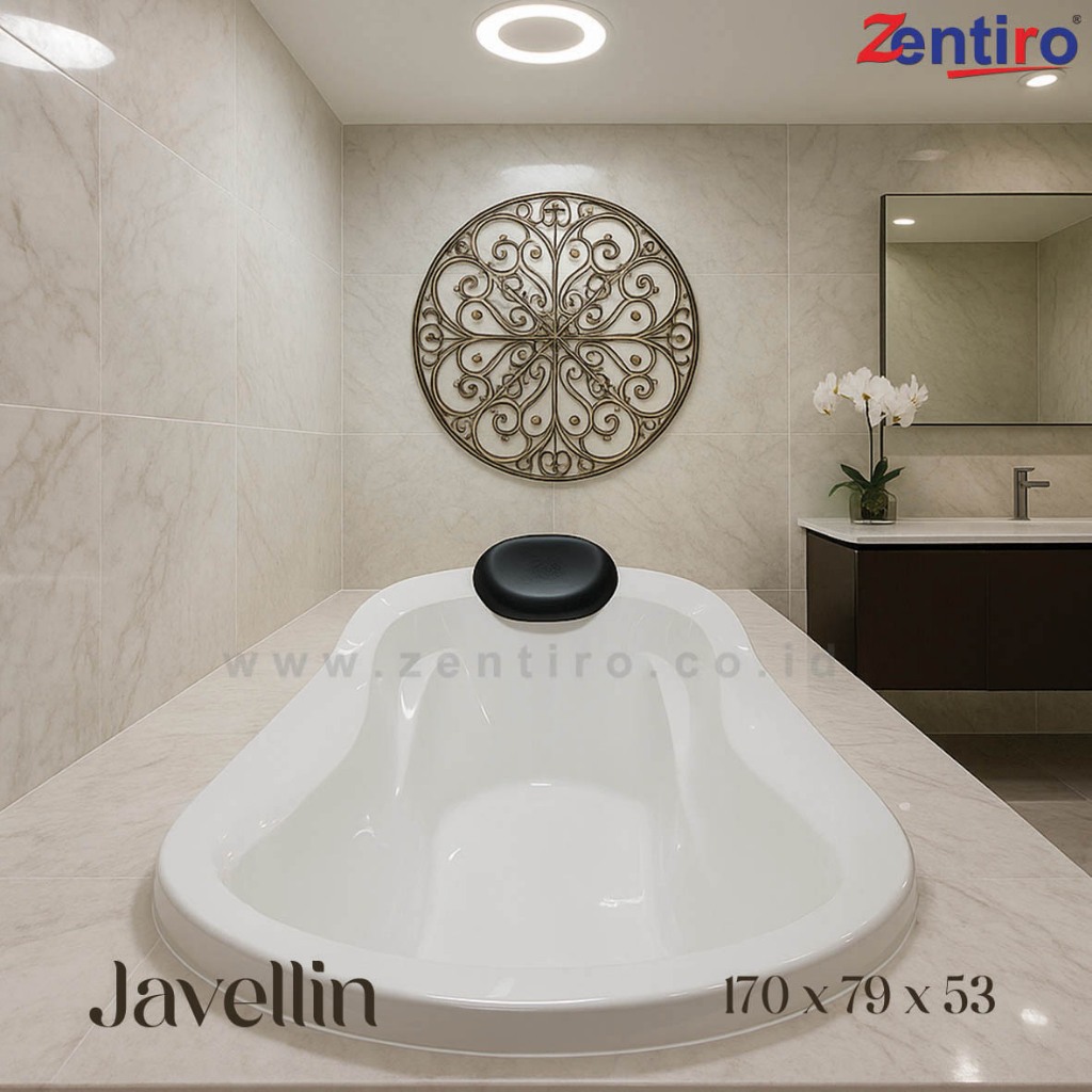 ZENTIRO Bathtub Tanam JAVELLIN | Bathtub Long 170 Marble