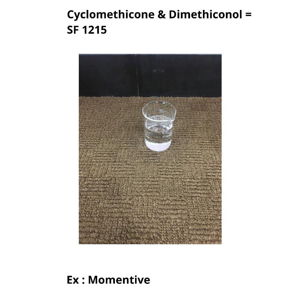 Cyclopentasiloxane & Dimethiconol = SF 1215 Ex momentive