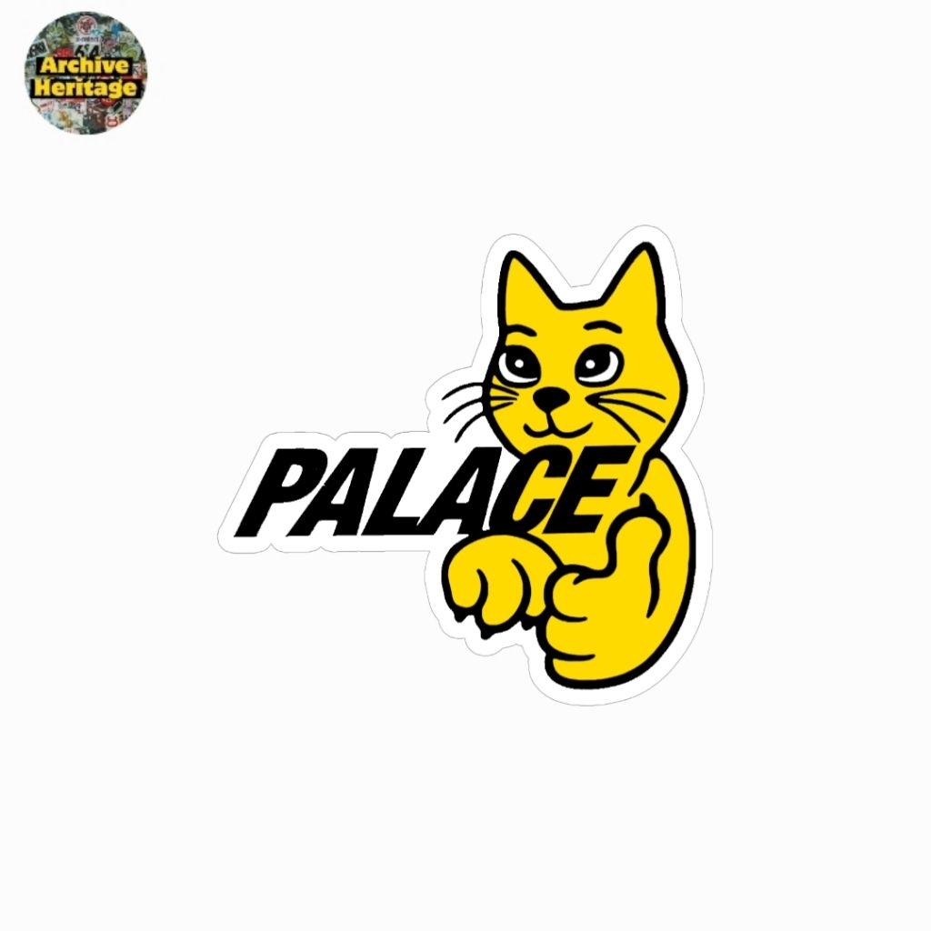 

sticker Palace Skateboards lucky cat kitty streetwear stiker