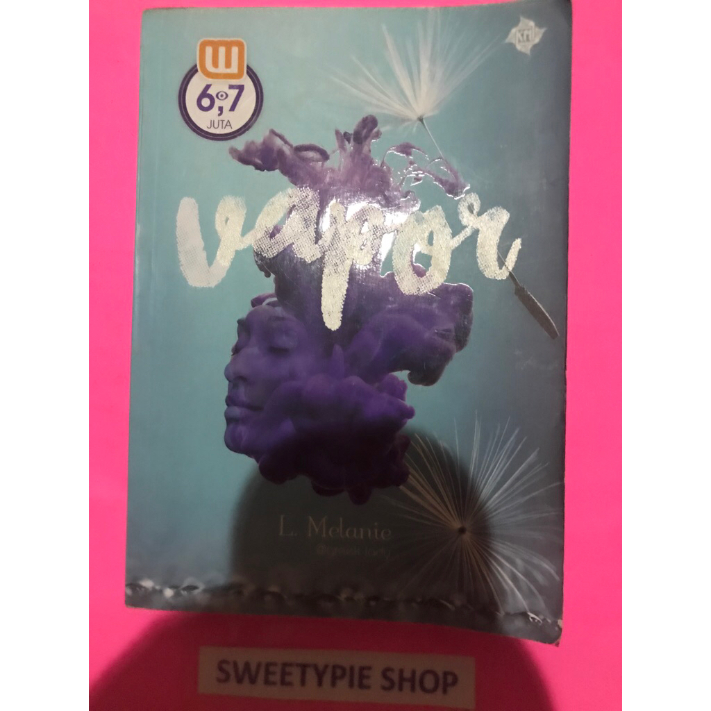 [Original] Novel Wattpad : Vapor - L. Melanie (Preloved/Bekas)
