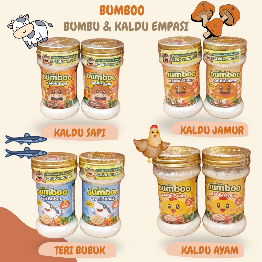 

Bumboo Kaldu Bubuk - Kaldu Mpasi