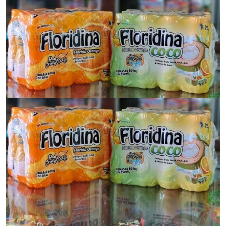 

x1 Pack/12 botol pet FLORIDINA Coco Orange 350mL 350 ml [SPX GOJEK GRAB SAMEDAY]