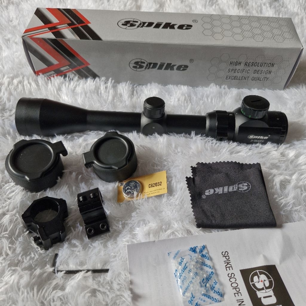 Telescope spike 3-9x40 HK number