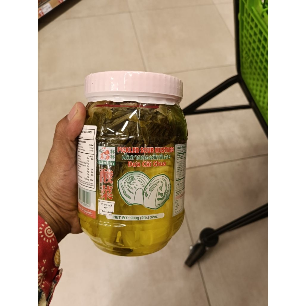 

lin lin pickled sour mustard 900gr