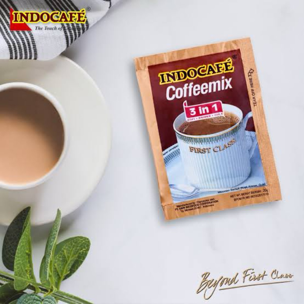 

Indocafe Coffeemix 1 renceng serenceng isi 10pcs