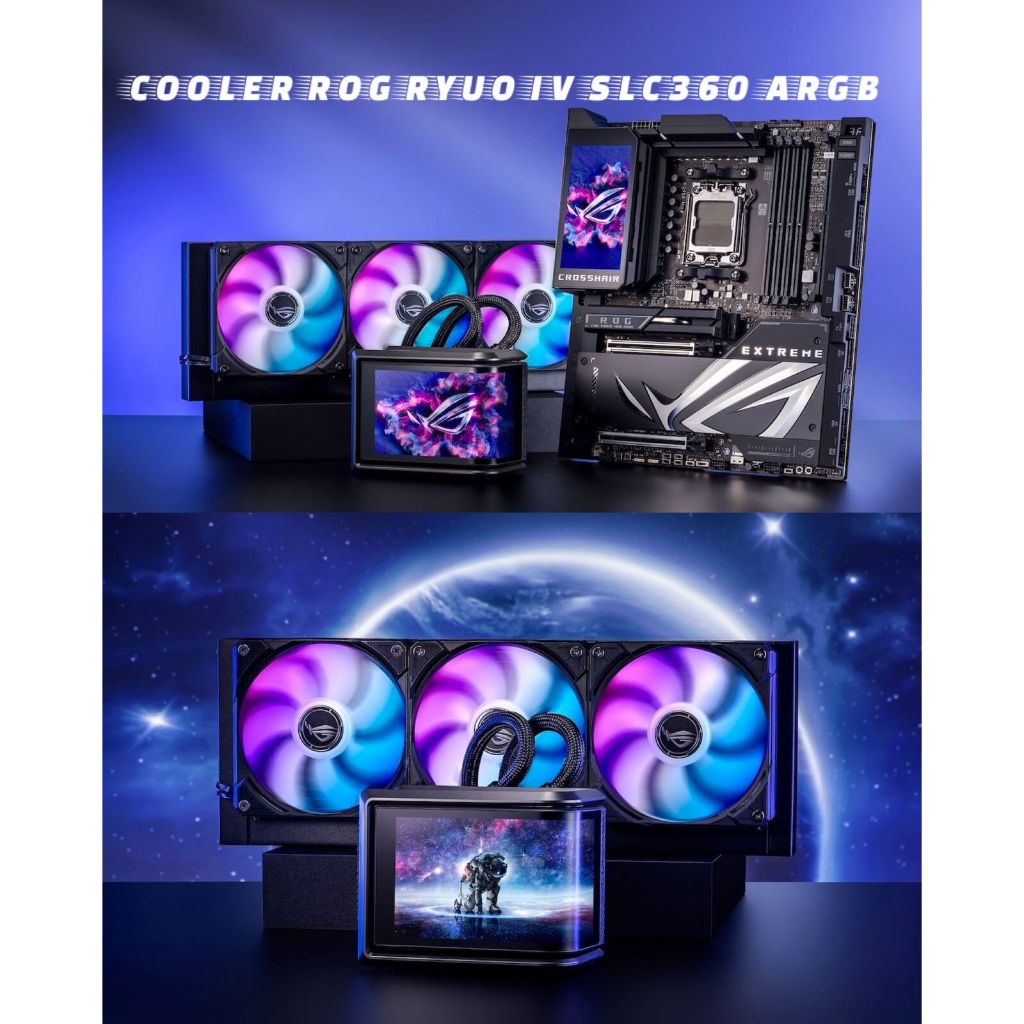 ASUS ROG Ryuo IV SLC 360 ARGB | AIO Liquid Cooler