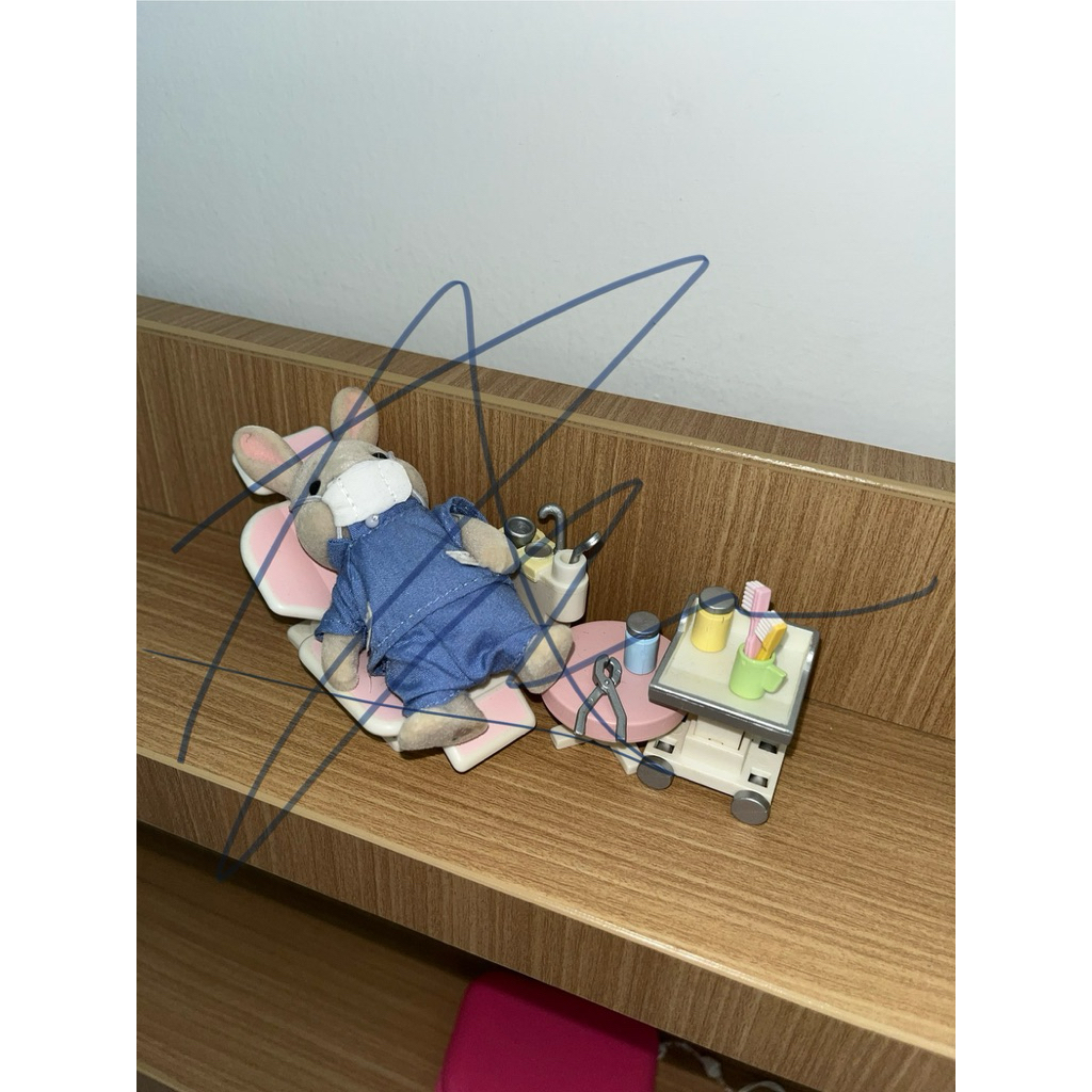 sylvanian dentist set