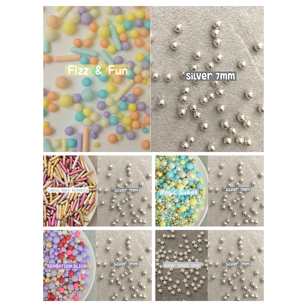 

Sprinkle Bundle Hemat 2pack @500gr / Hiasan Kue Ulang Tahun