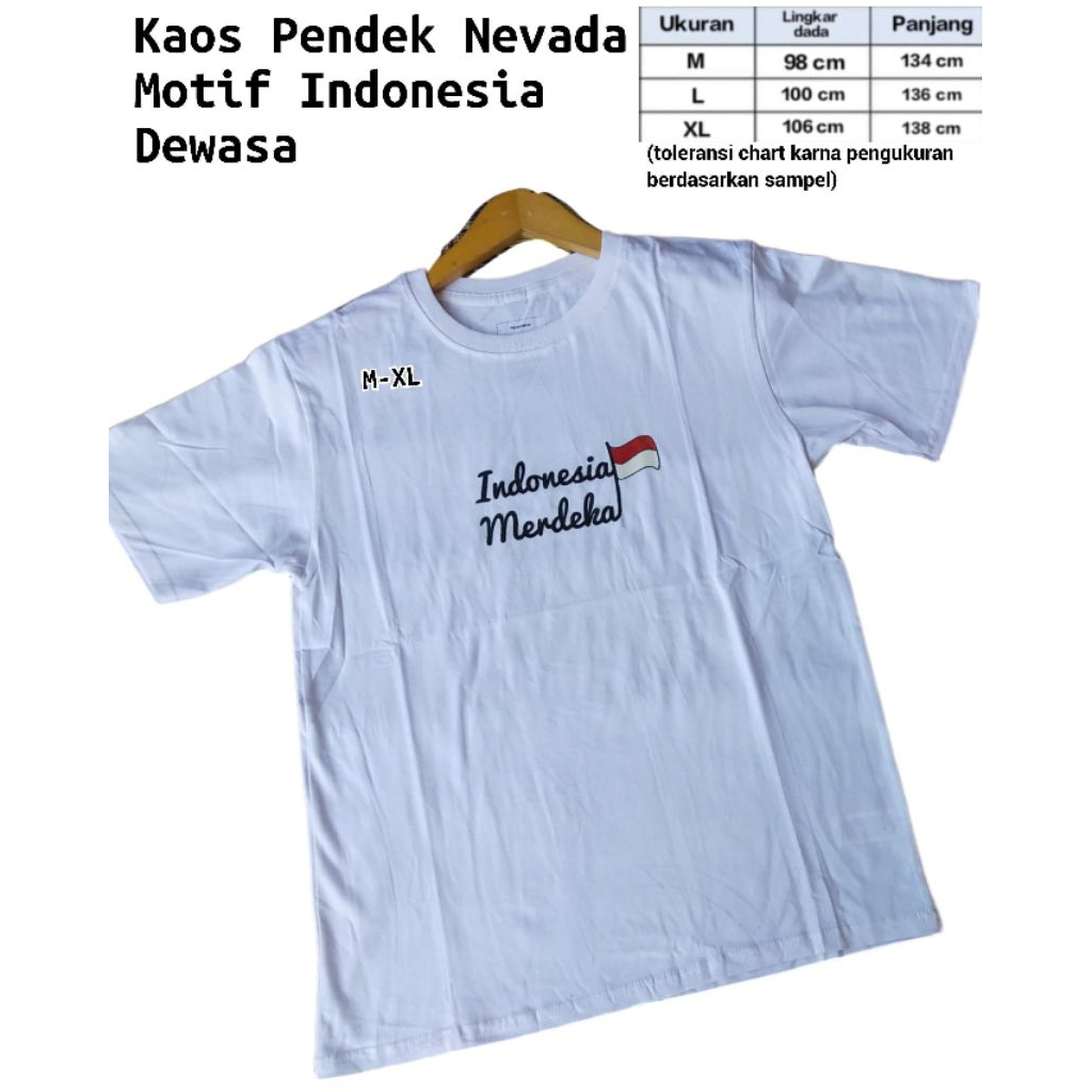 kaos kemerdekaan by nevada