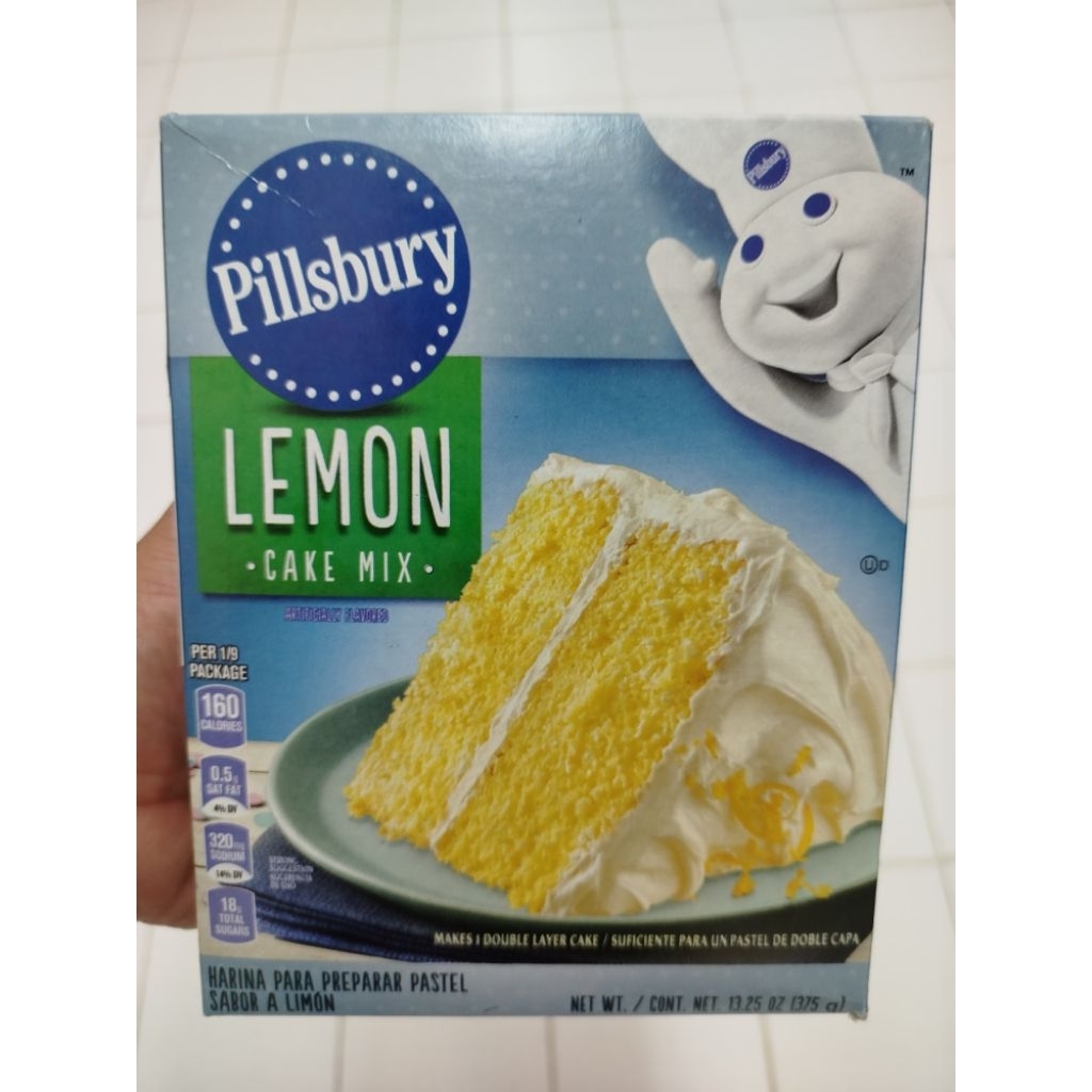 

PILLSBURY LEMON CAKE MIX 13.25OZ/375G