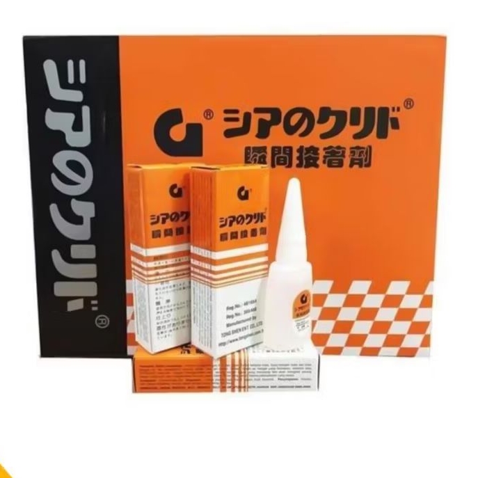 

LEM SUPER/LEM G SUPER LENGKET/LEM SERBAGUNA 1 BOX ISI 50 PCS