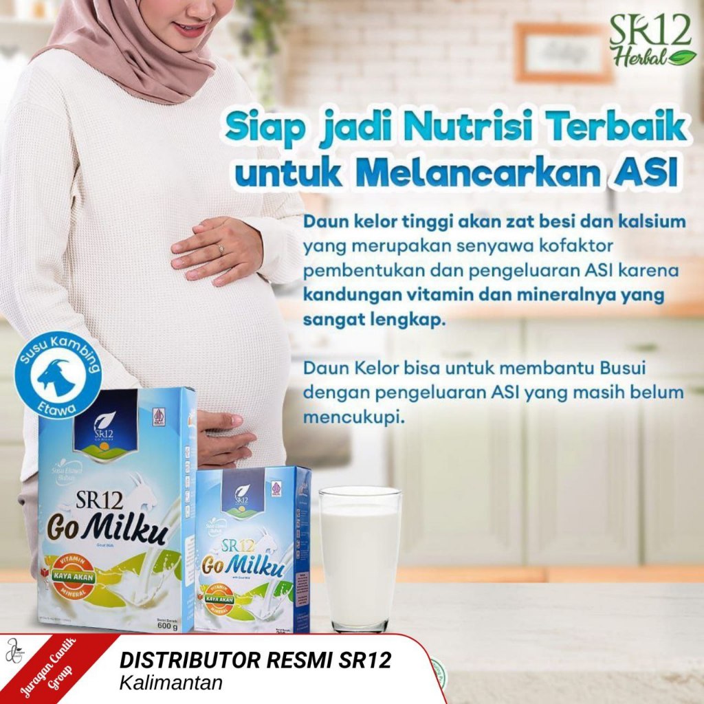 

SR12 GOMILKU SUSU KAMBING ETAWA PREMIUM UNTUK IBU HAMIL DAN BUSUI TIDAK BERBAU HALAL - BOOSTER ASI