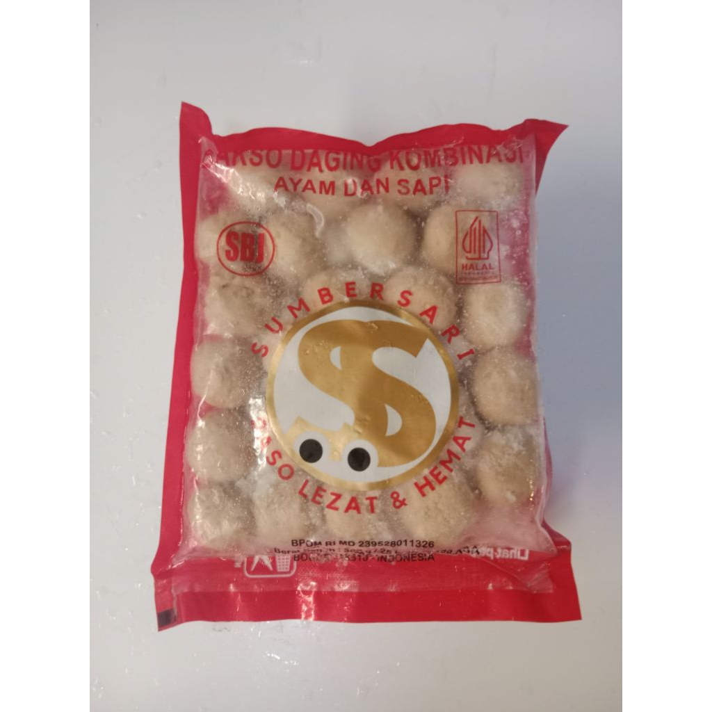 

Bakso sumber sari SBJ isi 25 pcs unyil