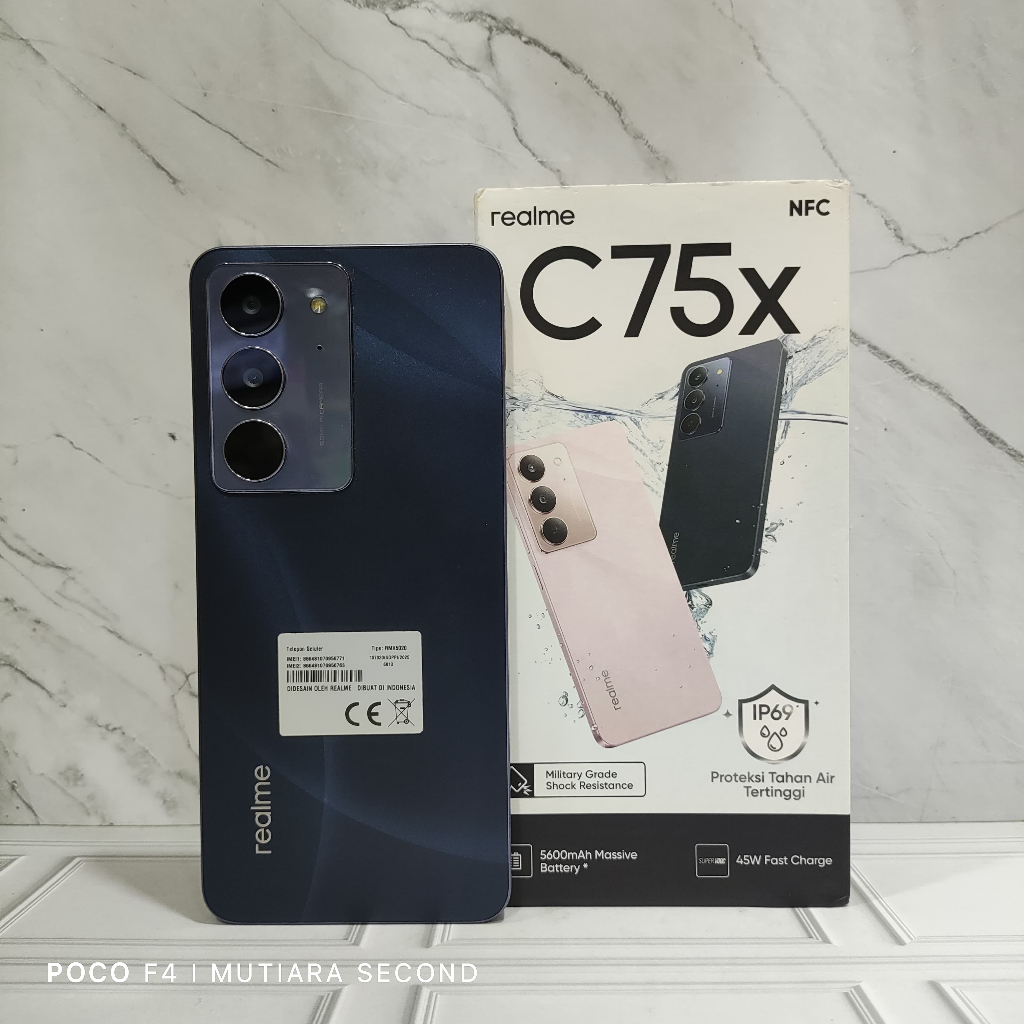 Realme C75x Ram 8 Rom 128GB ( Second )