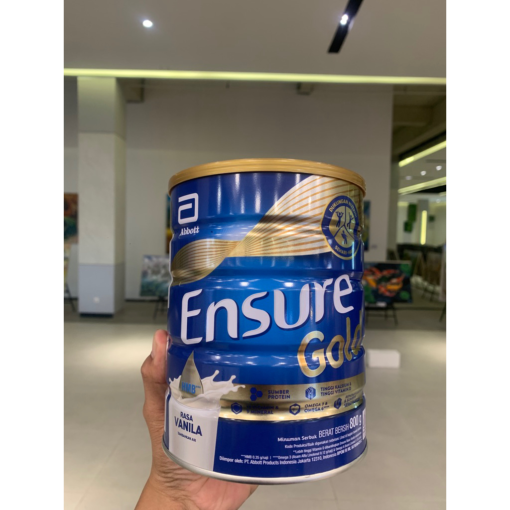 

Ensure Nutritional Powder Gold 800g – Susu Nutrisi Lengkap untuk Dewasa & Lansia Aktif