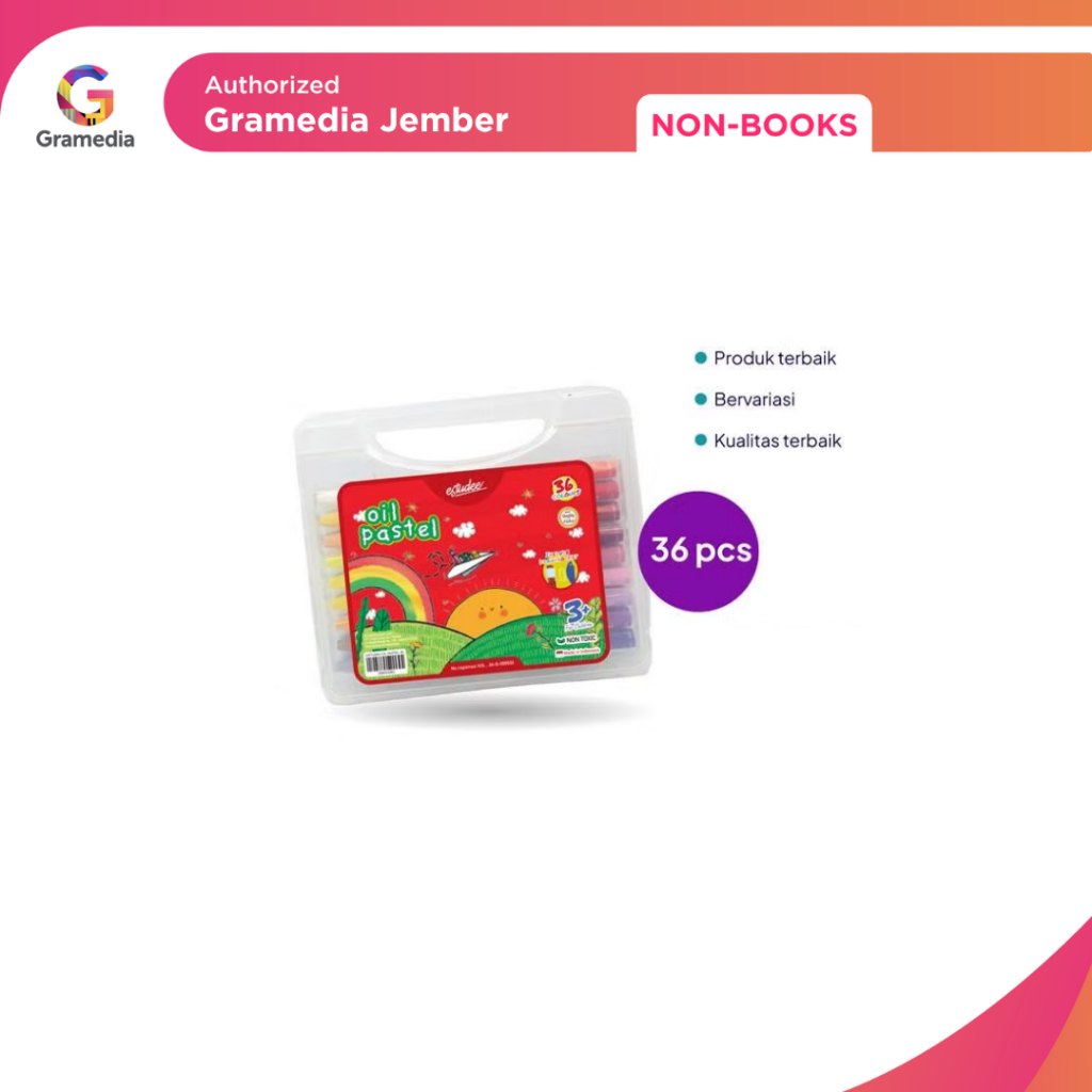 

Estudee Oil Pastel 36 - Gramedia Jember