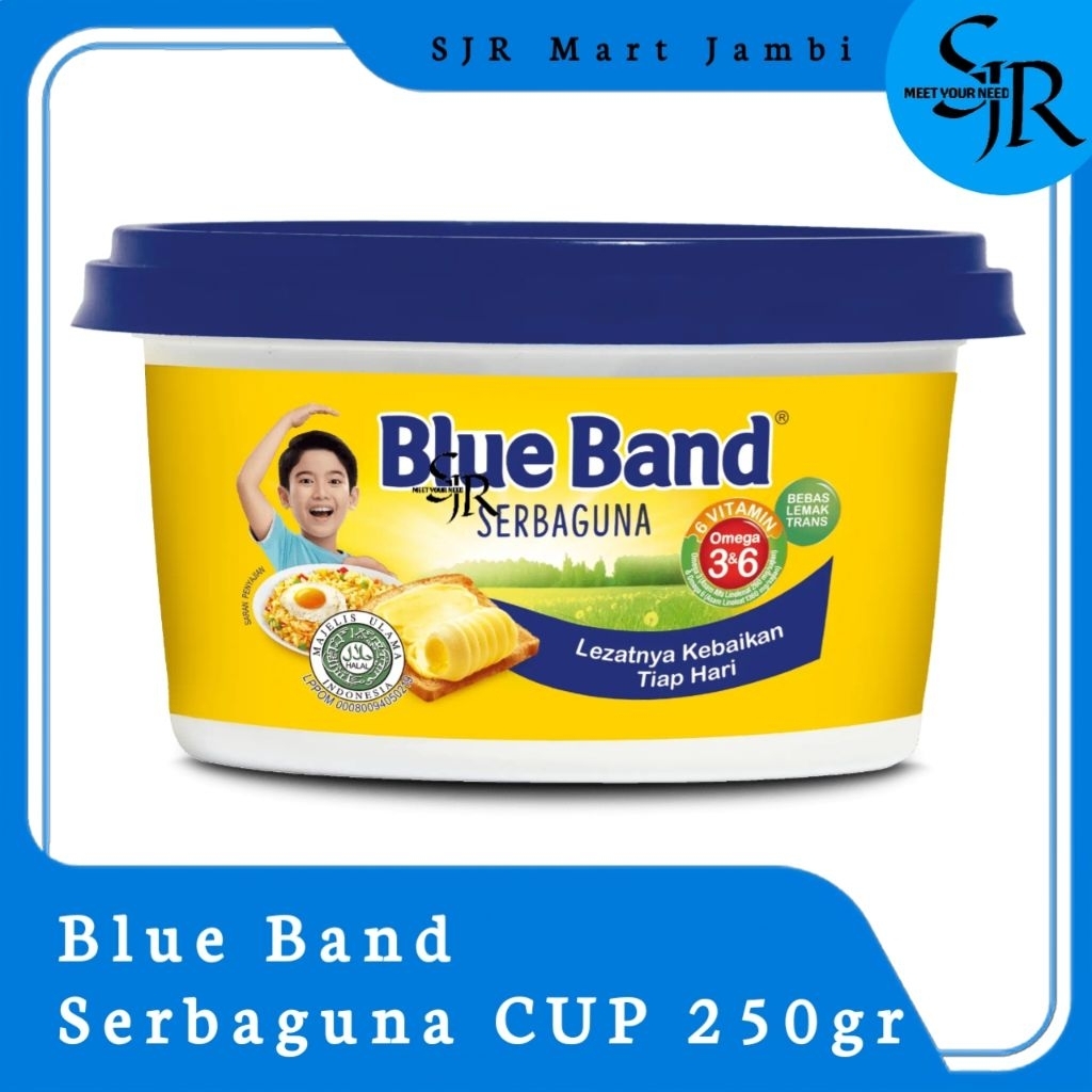 

[Margarin] Blue Band Serbaguna | Kemasan CUP 250 Gr