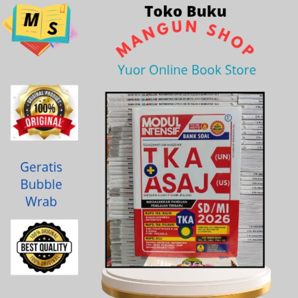 Buku Modul Intensif  Bank Soal TKA ( UN) + ASAJ UN SD/Mi 2026