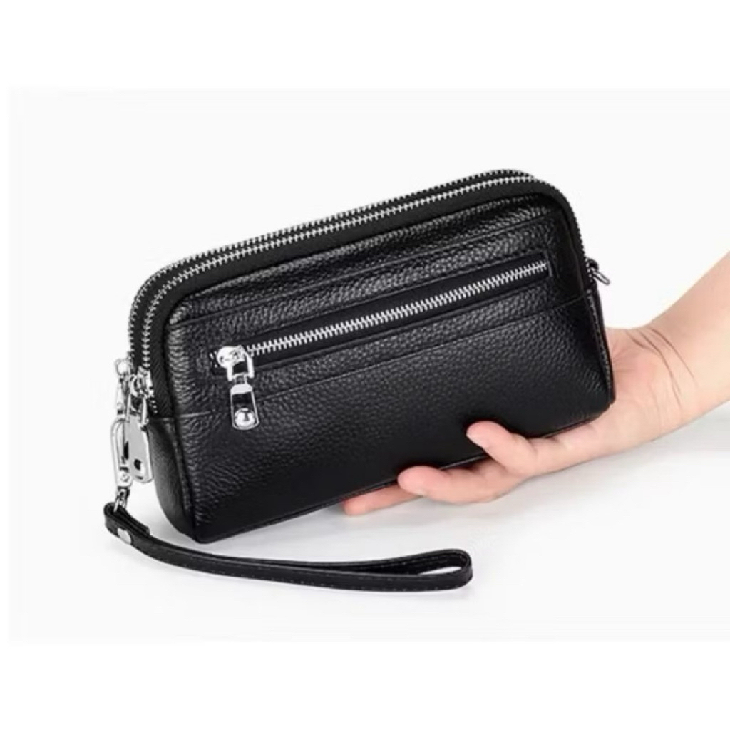 Dompet 3ruang wanita dompet genggam clutch dompet hp dompet panjang serbaguna multifungsi wanita
