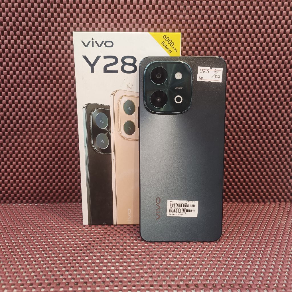 Vivo Y28 RAM 6/128GB - Hp Second Murah Berkualitas dan Bergaransi