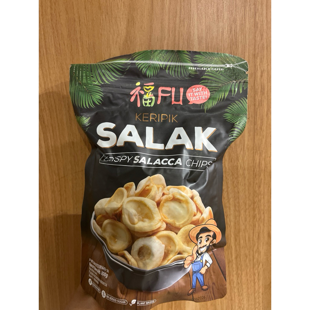 

Fu Crispy Salacca Chips 100gr