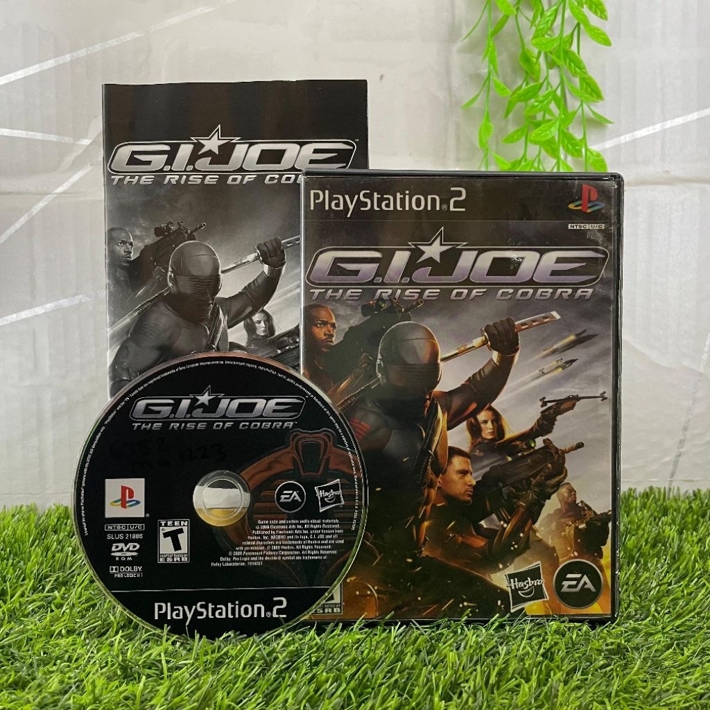 Bundle Playstation PS2 - Midnight Club 3 DUB Edition NTSC U/C dan G.I.Joe : The Rise of Cobra NTSC U