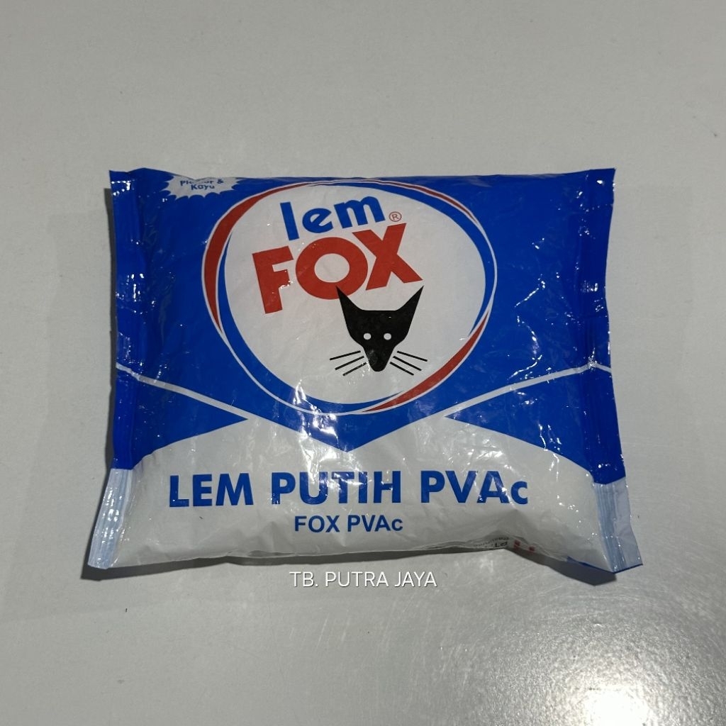 

Lem Putih FOX PVAc Biru (FB Kental) Kantong 350 GR Lem Serbaguna