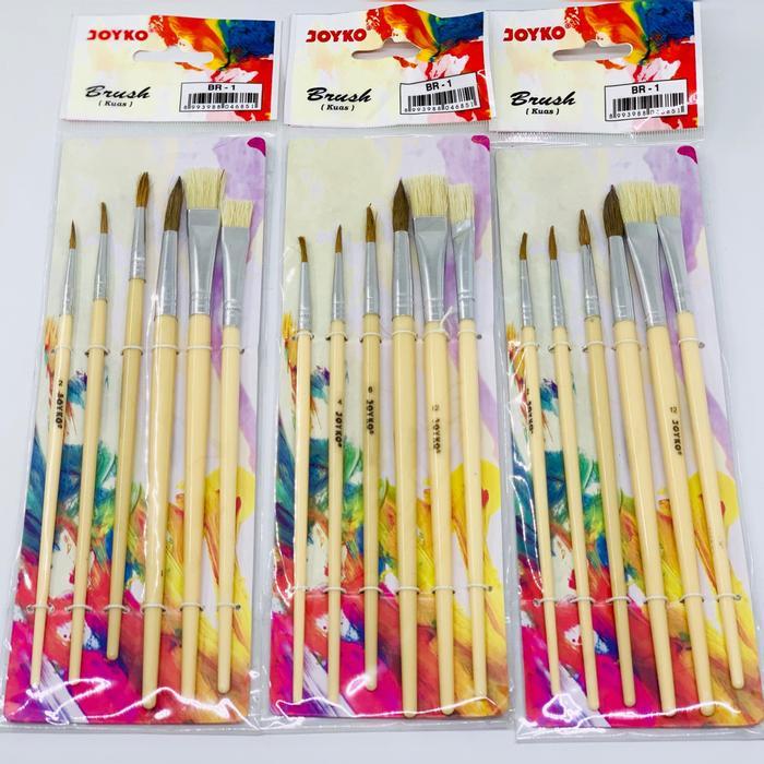 

Brush / Kuas Cat Air / Lukis / Acrylic Joyko BR-1