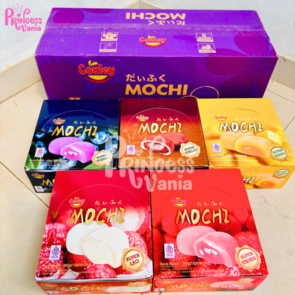 

GROSIR CONLEY MOCHI SUPER PREMIUM 30GR KEMASAN MINI KUE VIRAL
