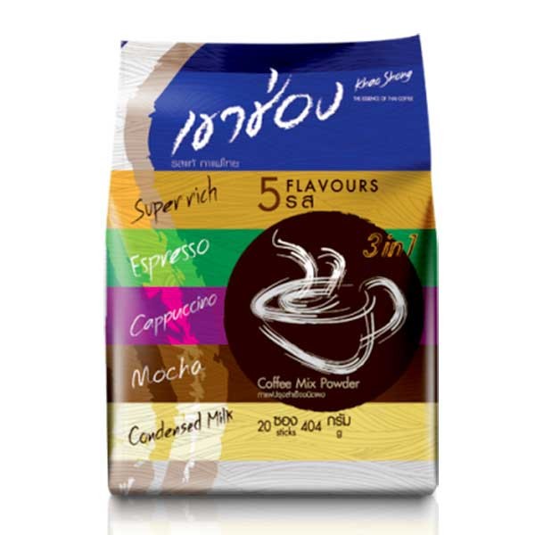 

Khao Shong Coffee - Khao Shong Coffee Mix 3‑in‑1 (5 Flavours, 20 sticks)