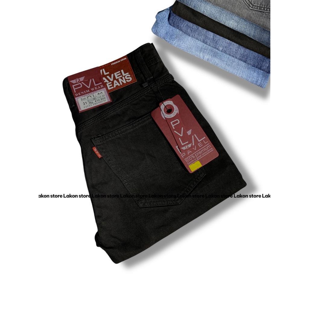 CELANA JEANS REGULER PAVEL ORIGINAL PRIA 28-44