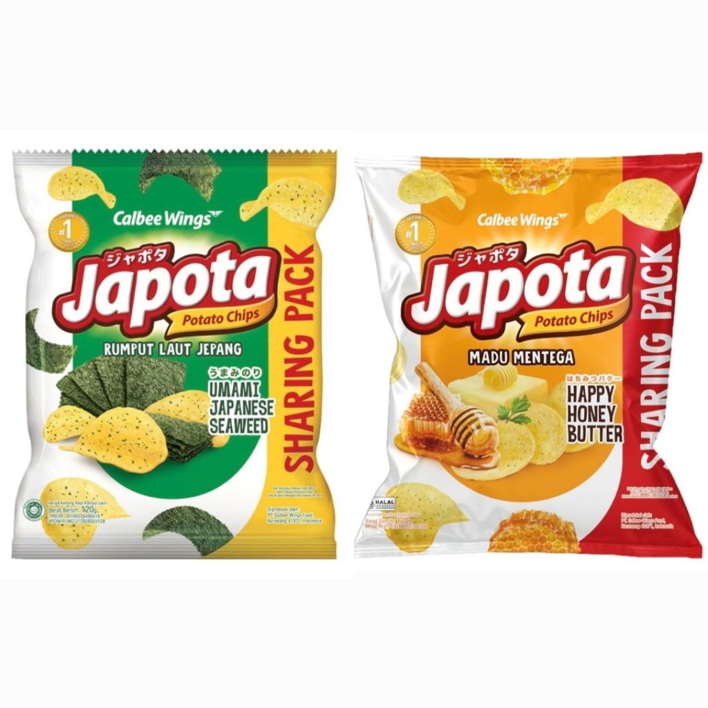 

Japota Keripik Kentang Umami Japanese Seaweed Honey 120 g