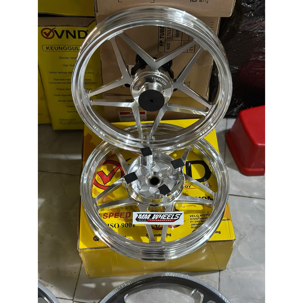 Velg VND V Speed Bintang 185x14 & 215x14 PCX 160 Velg VND PCX 160