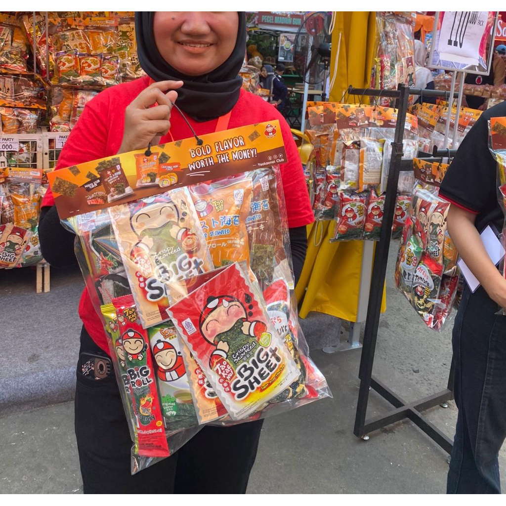 

Tao Kae Noi chrispy seaweed paket 1 pak Ramayana fair