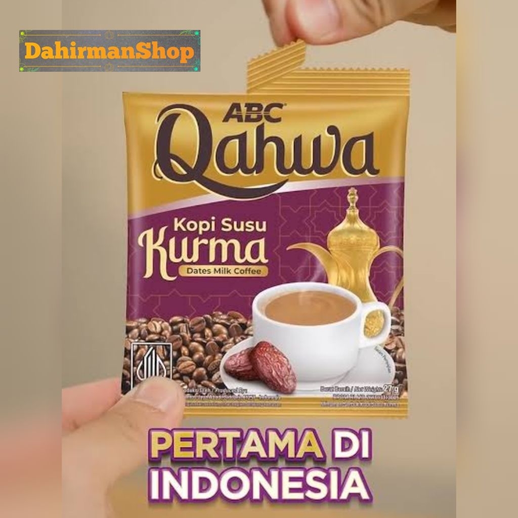 ABC Qohwa Kopi Susu Rasa Qurma 1r 10 sachet @27gr