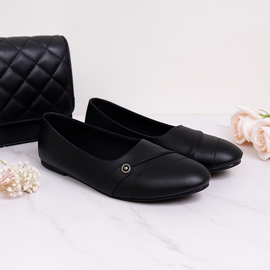 Sepatu Flat Shoes Wanita Ukuran Jumbo 40-45 | Sandal Besar Ukuran 40-41-42-43-44-45