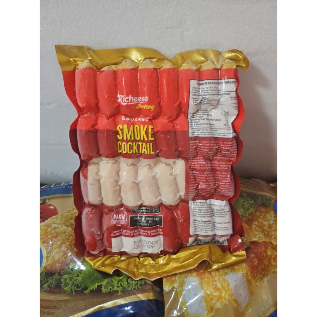 

Richeese Factory Sausage Smoke Bratwurst 360 gr