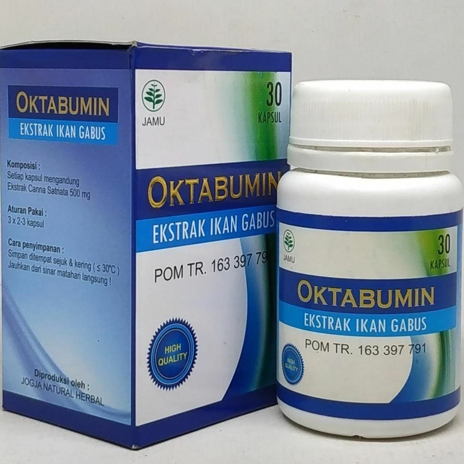 OKTABUMIN KAPSUL EKSTRAK IKAN GABUS / Oktabumin Ekstrak Ikan Gabus