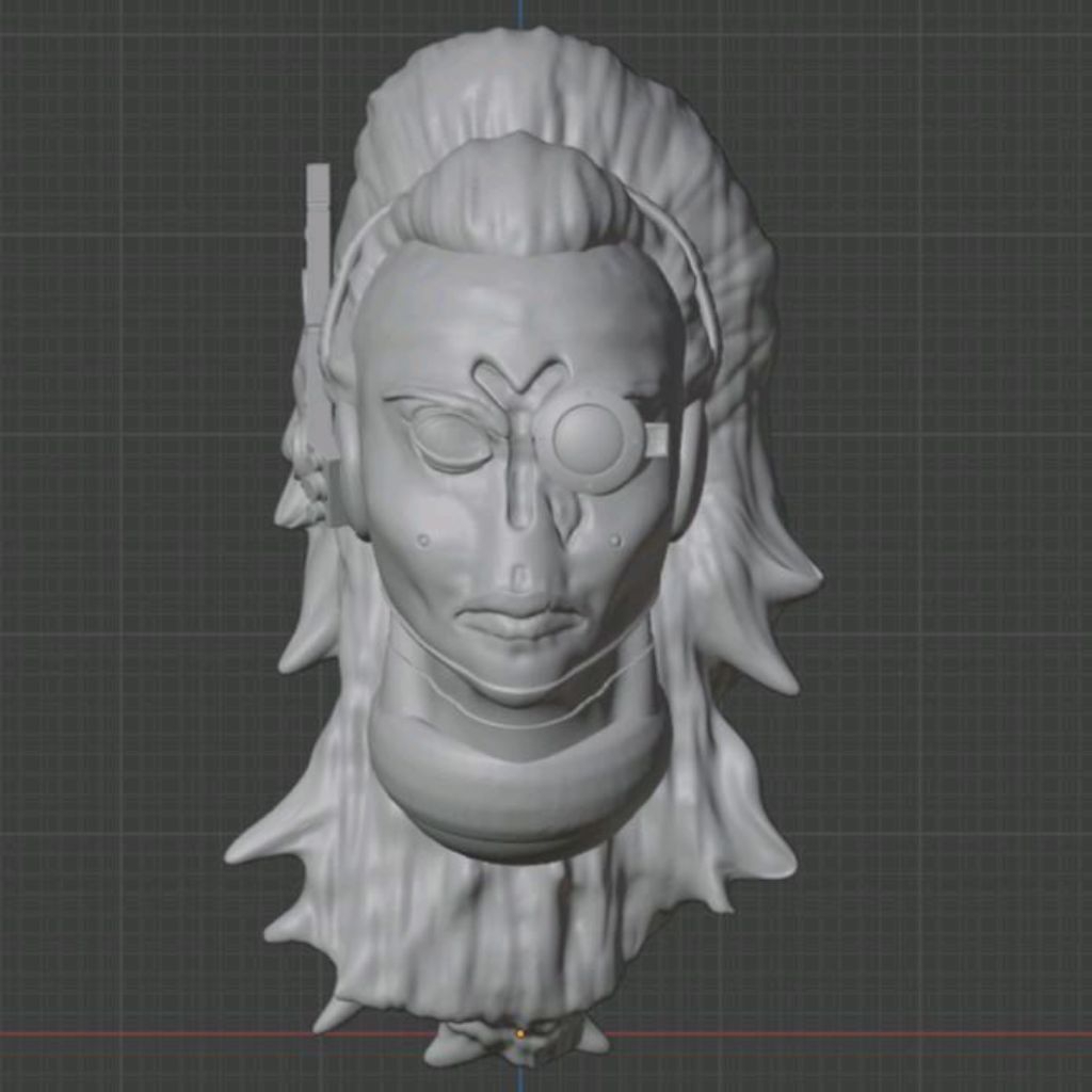 Headsculpt Head HS Shadow Sun kitbash Action Figure 213