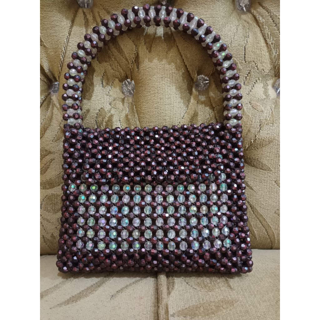 tas pesta cantik mewah berkilau