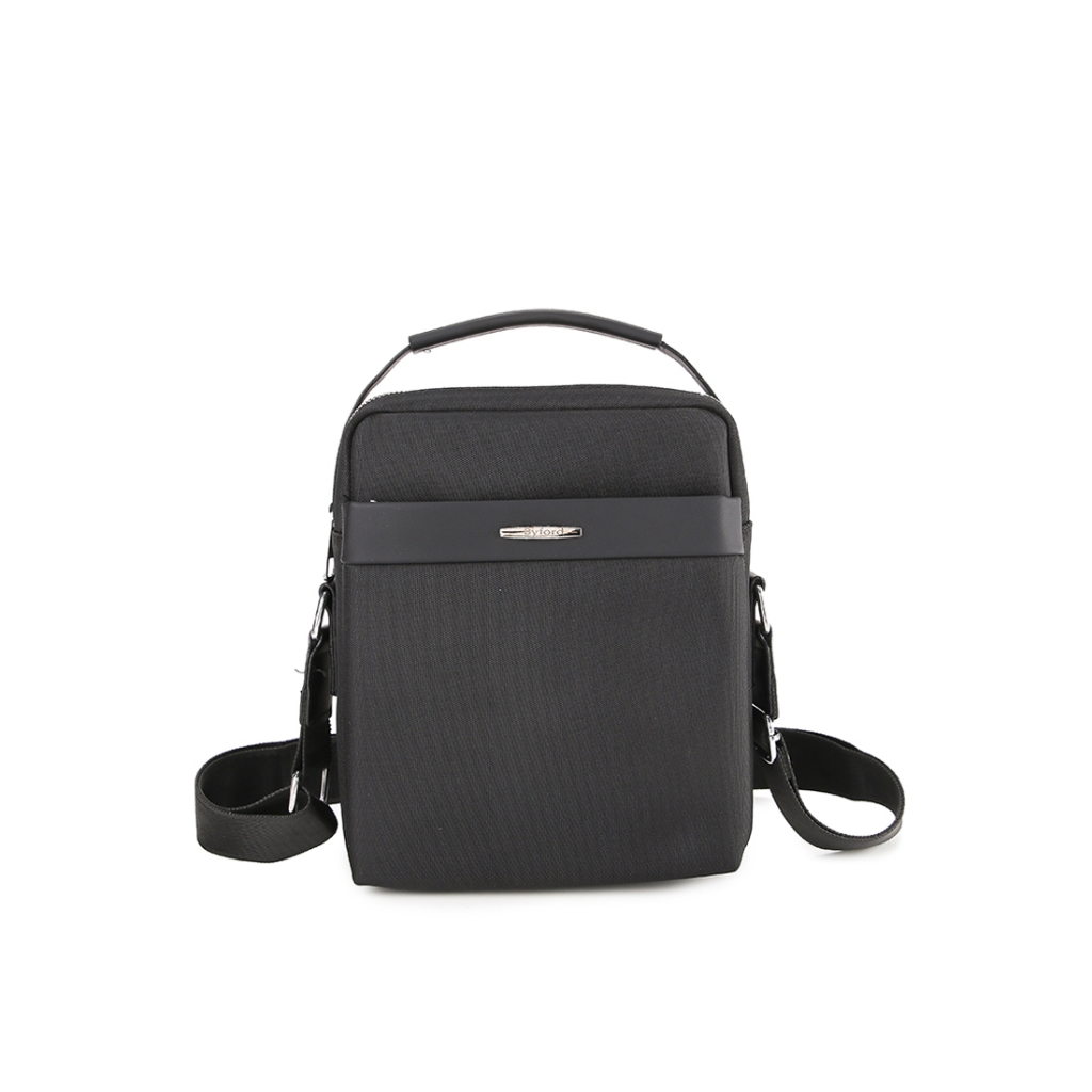 Byford Tas Selempang Pria Sling Bag Body Bag Hitam 2212819601BLA-Black