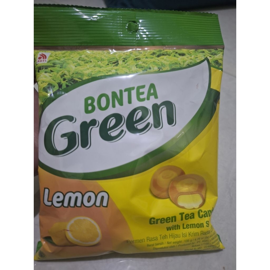 

permen bontea green lemon 1pack isi 50pcs