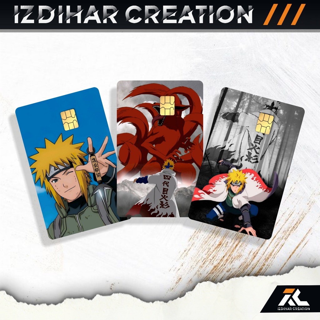 

Stiker Kartu Atm Emoney Flazz Etoll Skincard Tema Minato Garskin Sticker Kartu Atm Laminasi Glosy