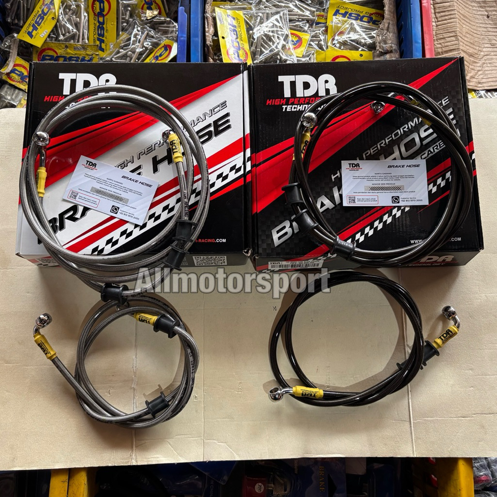 Selang Rem Nmax ( Non ABS ) Selang Rem TDR RACING ORIGINAL 100% Motor Nmax ( Non ABS )