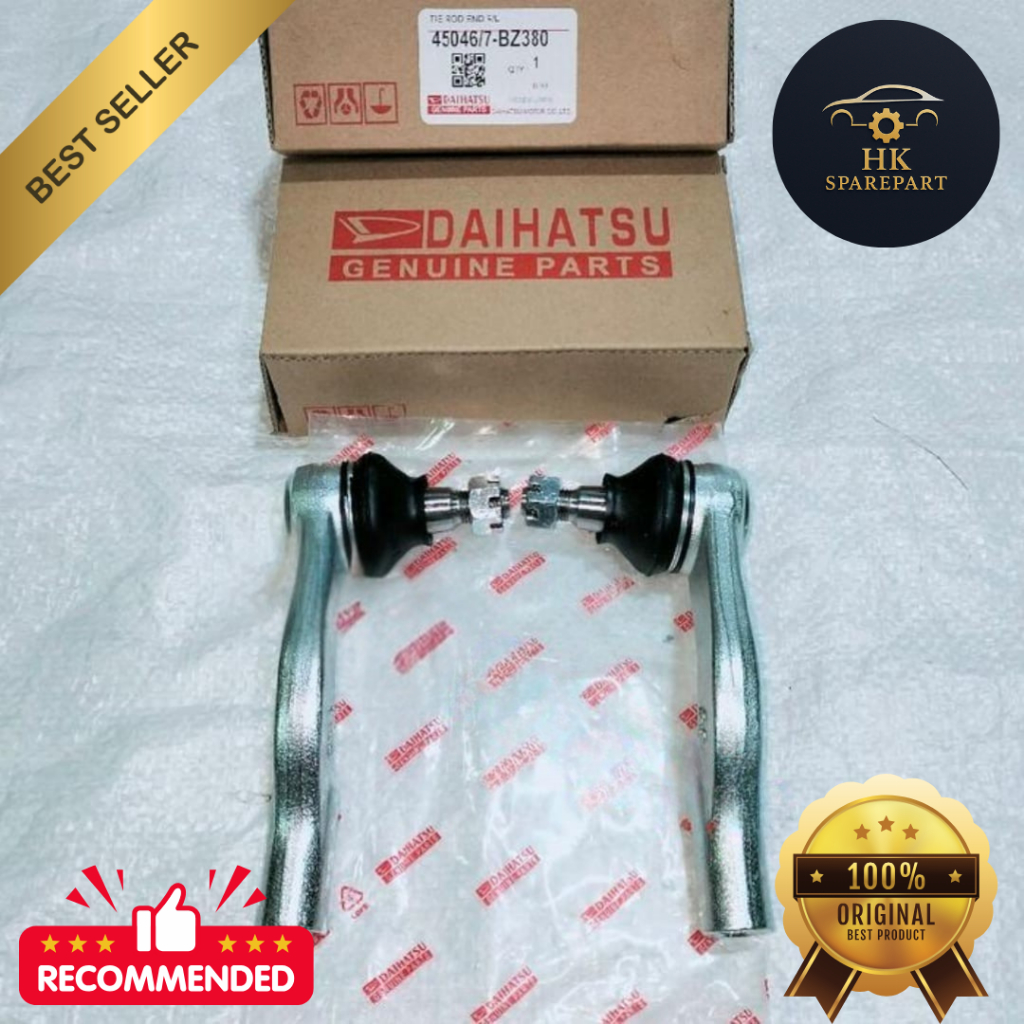 TIE ROD END (1SET) DAIHATSU NEW GRANDMAX (2022 ON) 45046/7-BZ380 ASLI JEPANG